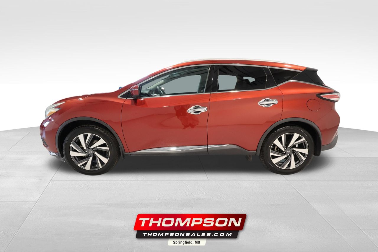 Cayenne Red Metallic 2017 Nissan Murano SUV / Crossover All-Wheel Drive Continuously Variable Transmission