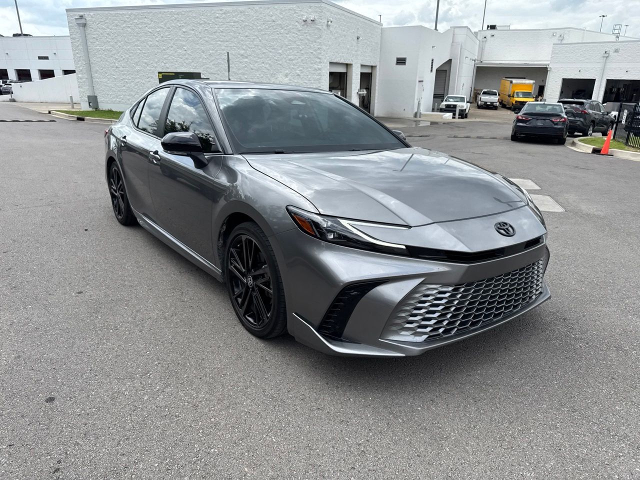 Used 2025 Black Toyota XSE image 2