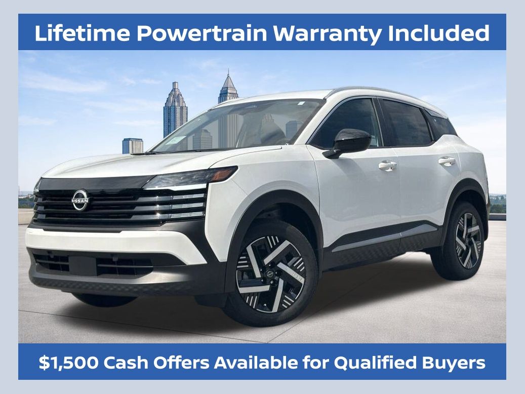 White (Fresh Powder) 2026 Nissan Kicks SV FWD SUV / Crossover Front-Wheel Drive Continuously Variable Transmission