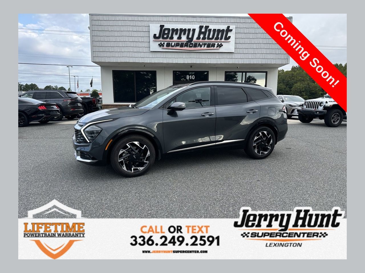 Gravity Gray 2024 Kia Sportage SUV / Crossover Front-Wheel Drive 8-Speed Automatic