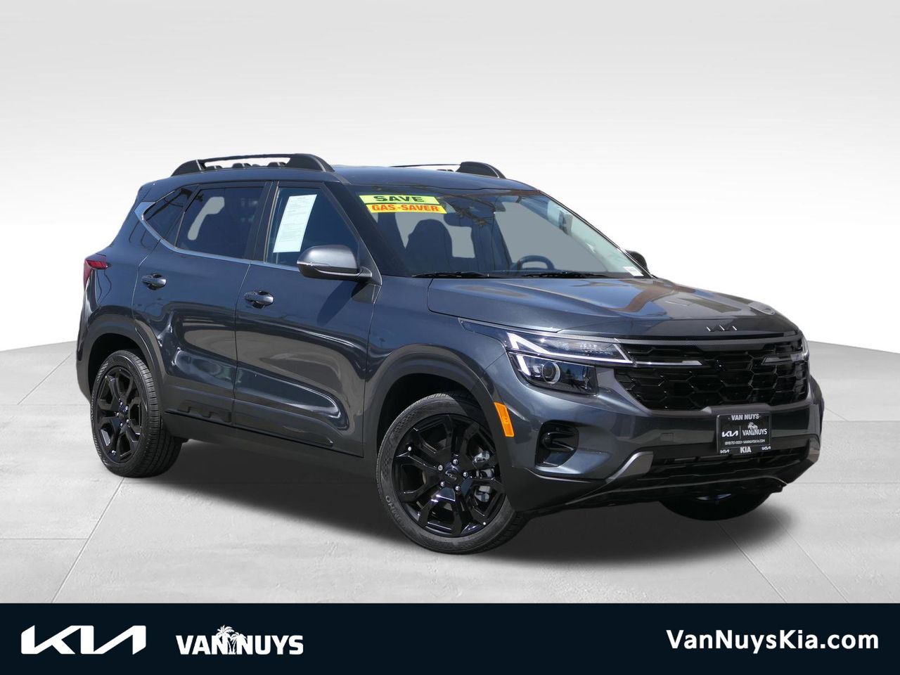 Gray 2025 Kia Seltos SUV / Crossover All-Wheel Drive 8-Speed Automatic