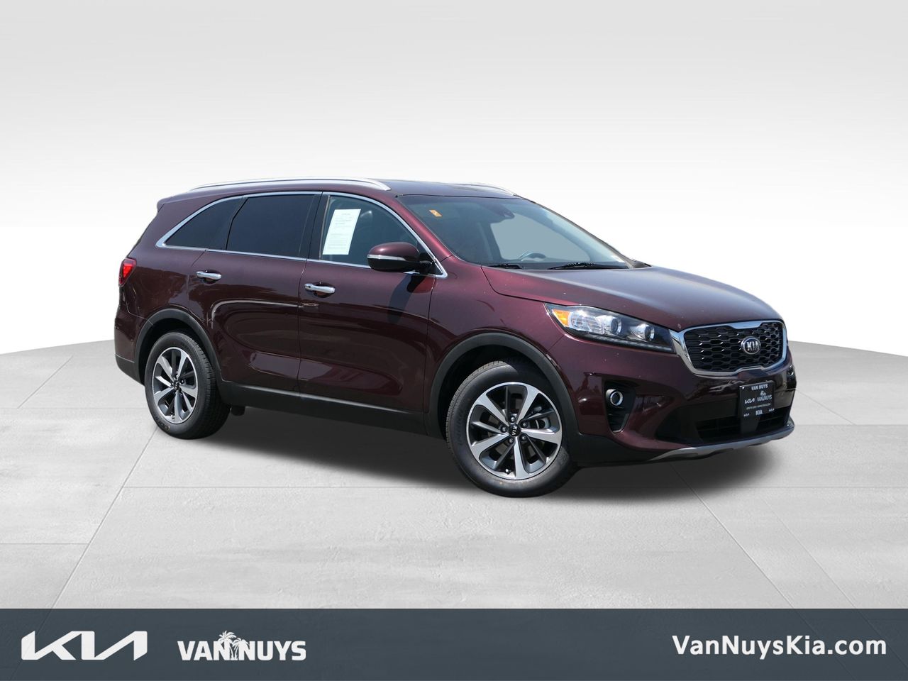 Red (Sangria) 2019 Kia Sorento SUV / Crossover 8-Speed Automatic