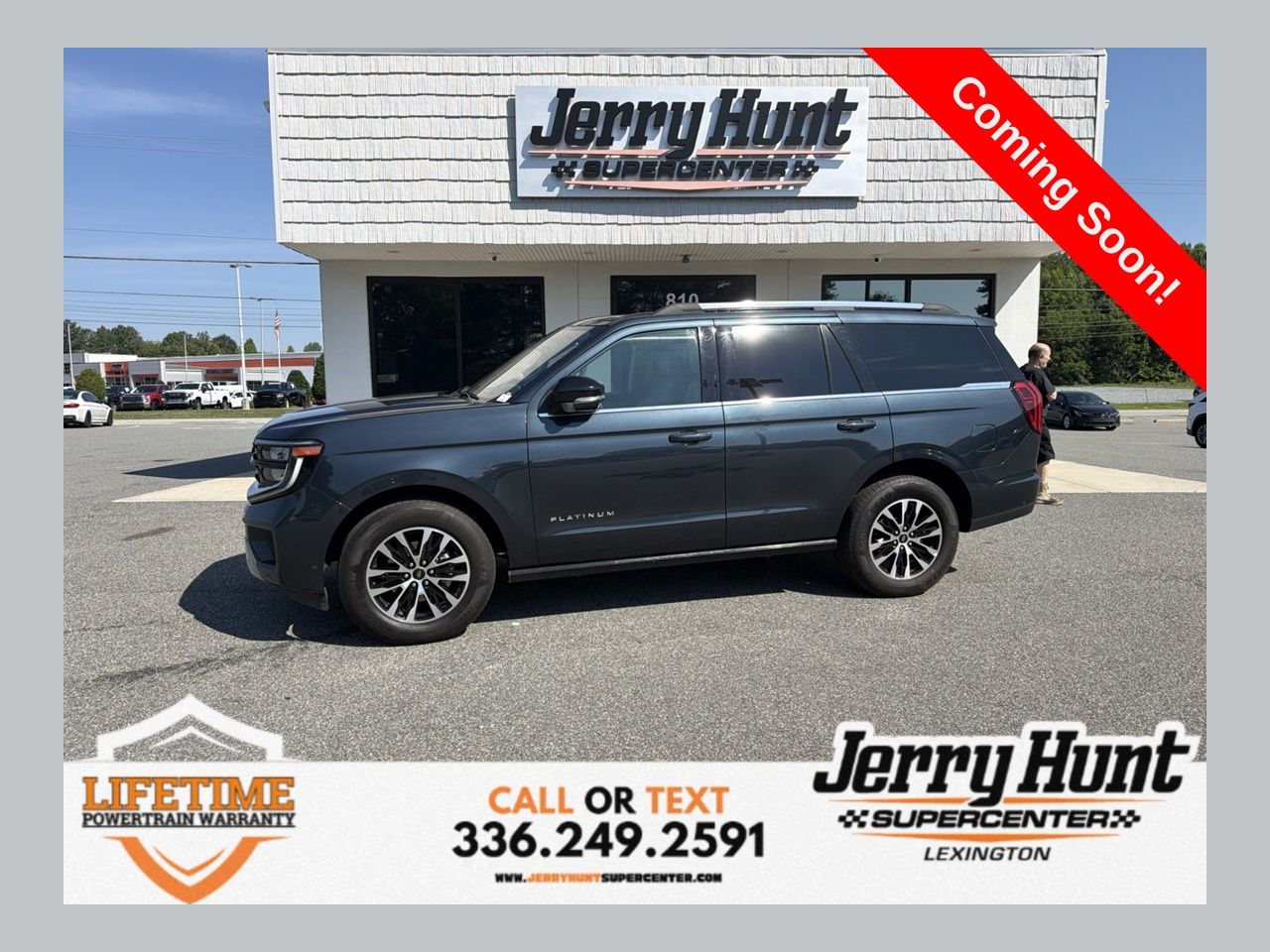 Blue Metallic 2025 Ford Expedition SUV / Crossover Four-Wheel Drive Automatic