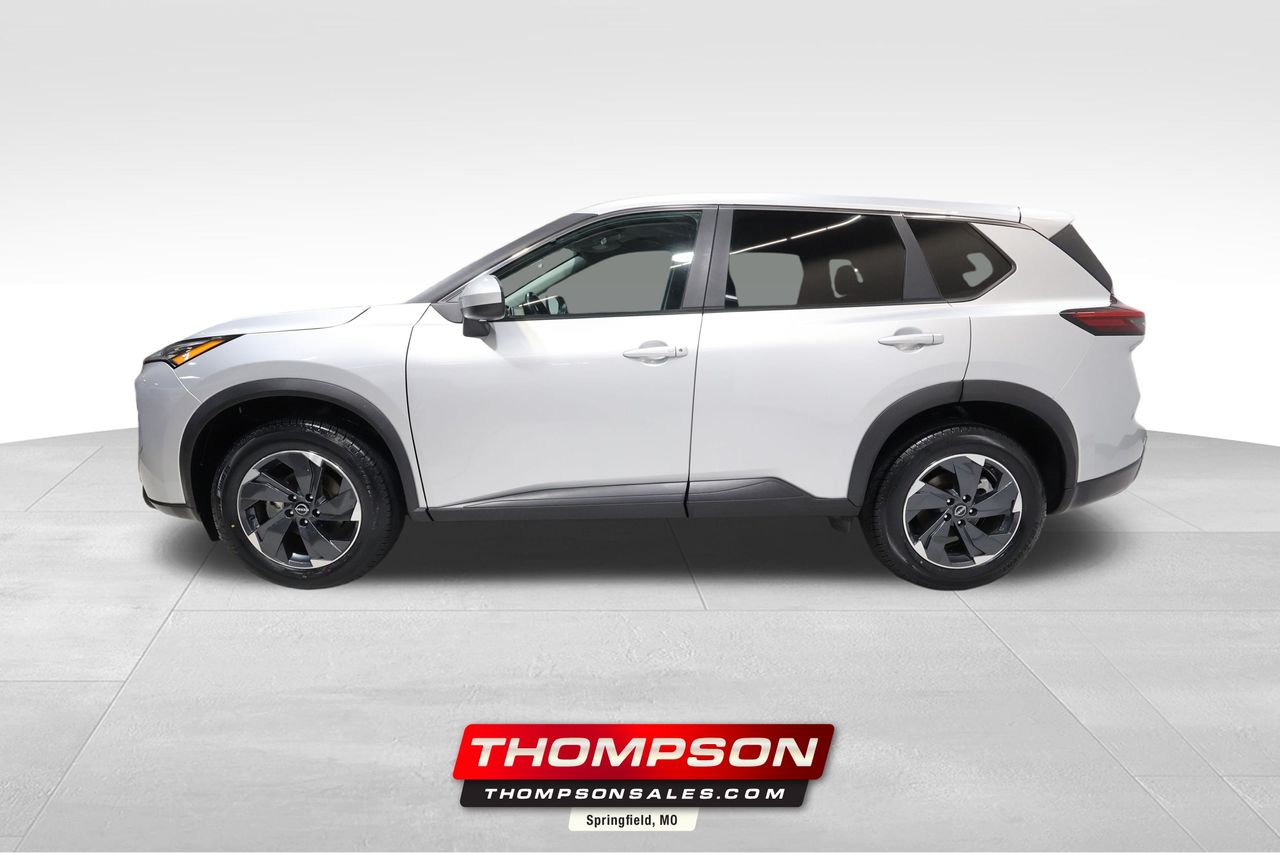 Brilliant Silver Metallic 2025 Nissan Rogue SUV / Crossover All-Wheel Drive Continuously Variable Transmission