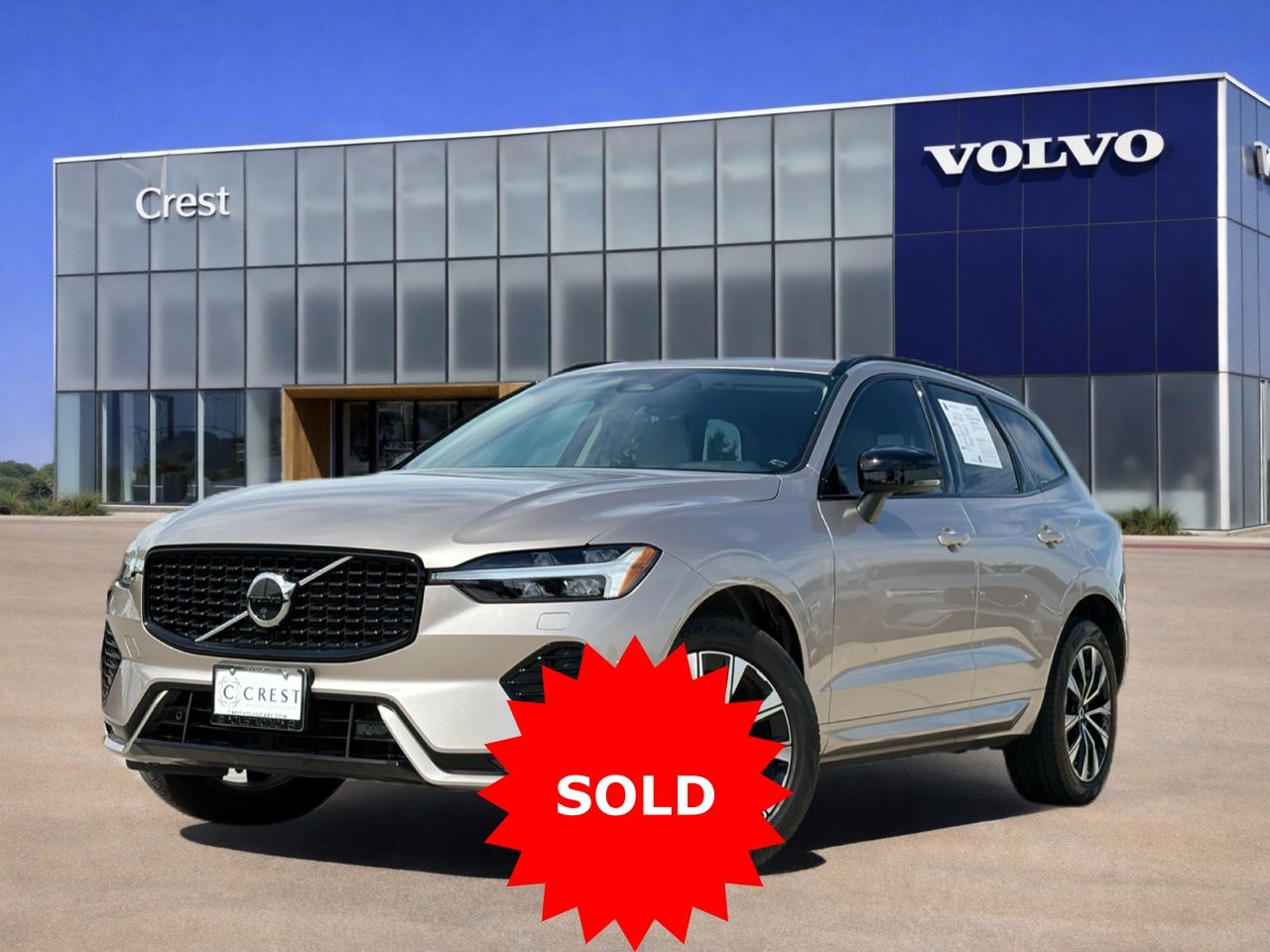 Bright Dusk Metallic 2024 Volvo XC60 B5 Plus Dark Theme AWD SUV / Crossover All-Wheel Drive Automatic
