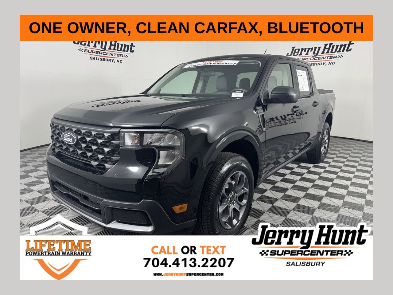 Shadow Black 2026 Ford Maverick Pickup Truck Front-Wheel Drive Continuously Variable Transmission