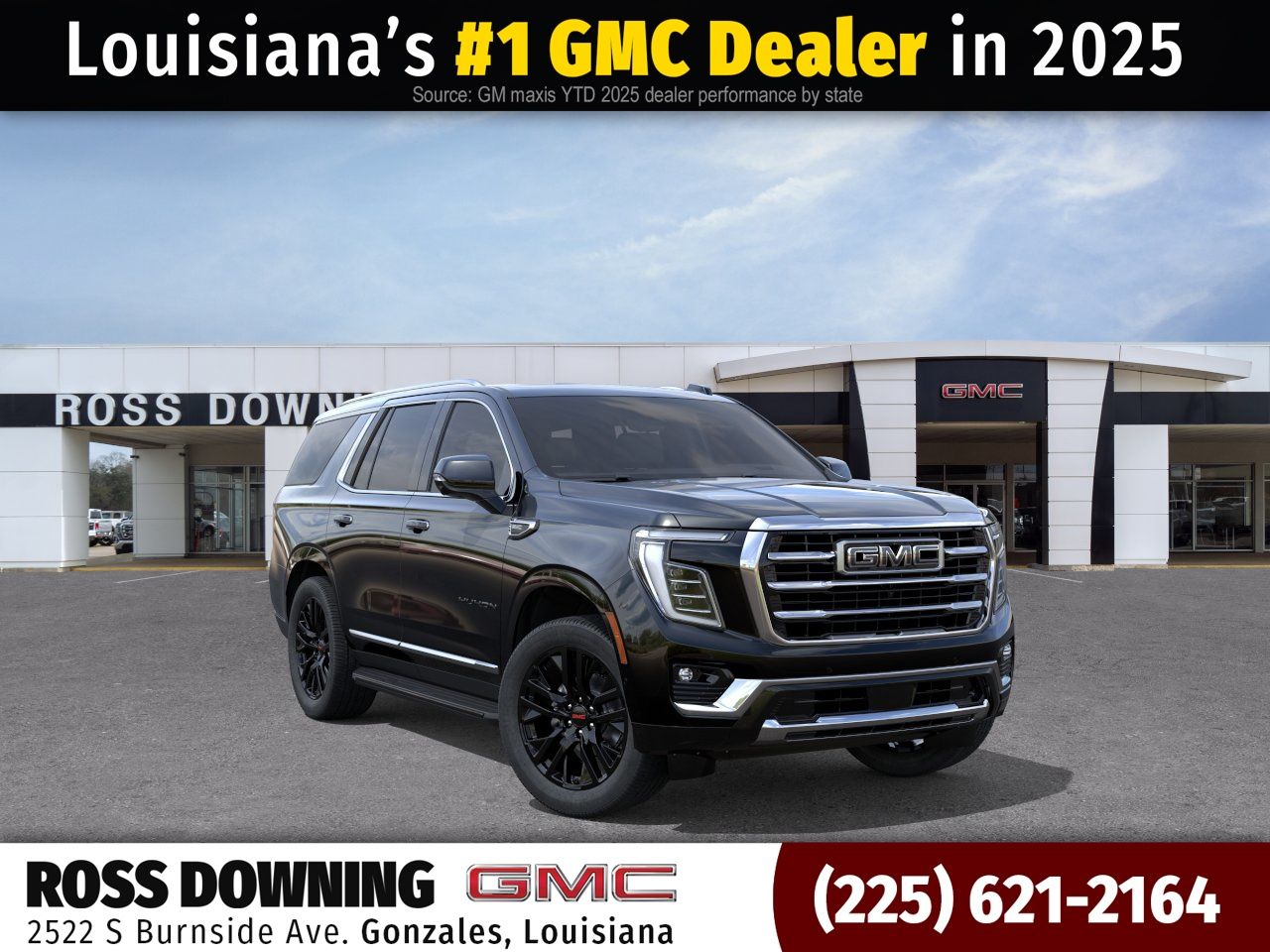 Onyx Black 2026 GMC Yukon SUV / Crossover 4X2