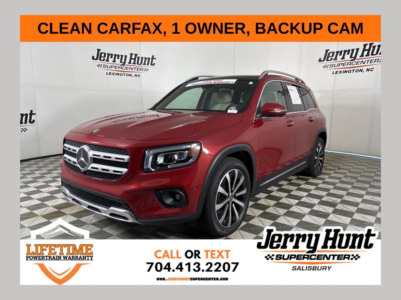 Red 2023 Mercedes-Benz GLB 250 4MATIC SUV / Crossover All-Wheel Drive 8-Speed Dual Clutch
