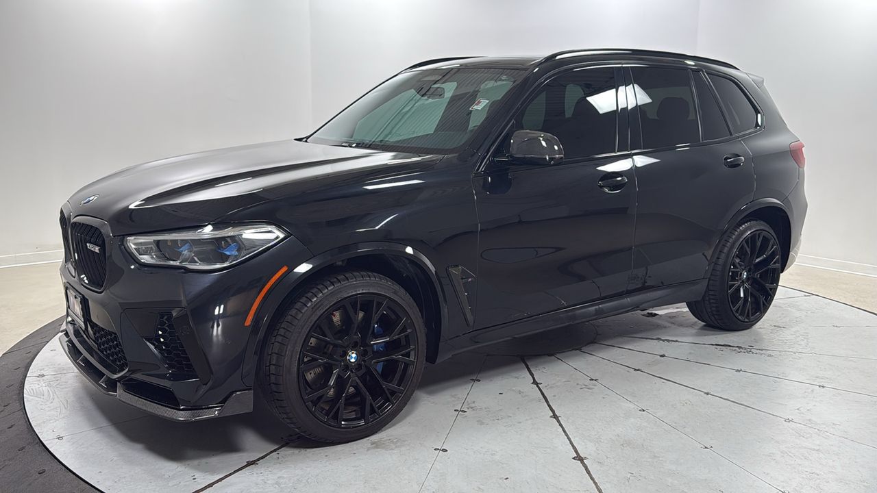 Black Sapphire Metallic 2021 BMW X5 M AWD SUV / Crossover All-Wheel Drive 8-Speed Automatic