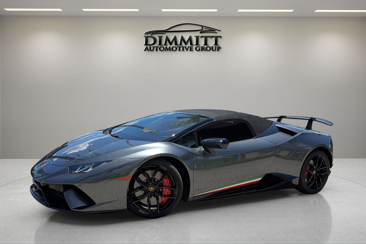 2019 Lamborghini Huracan LP 640-4 Performante Spyder Convertible AWD