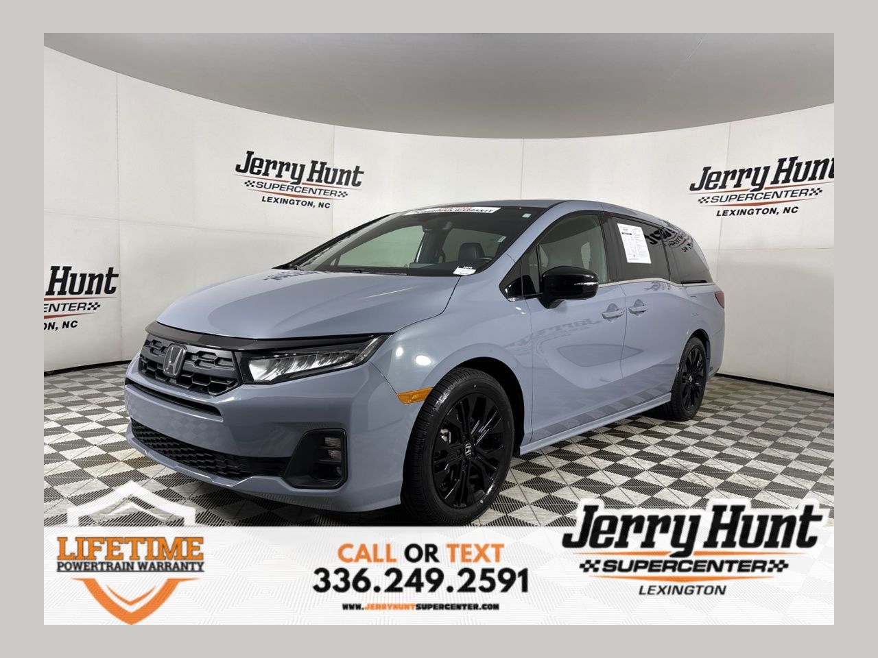 Blue 2025 Honda Odyssey Sport-L FWD Minivan Front-Wheel Drive Automatic