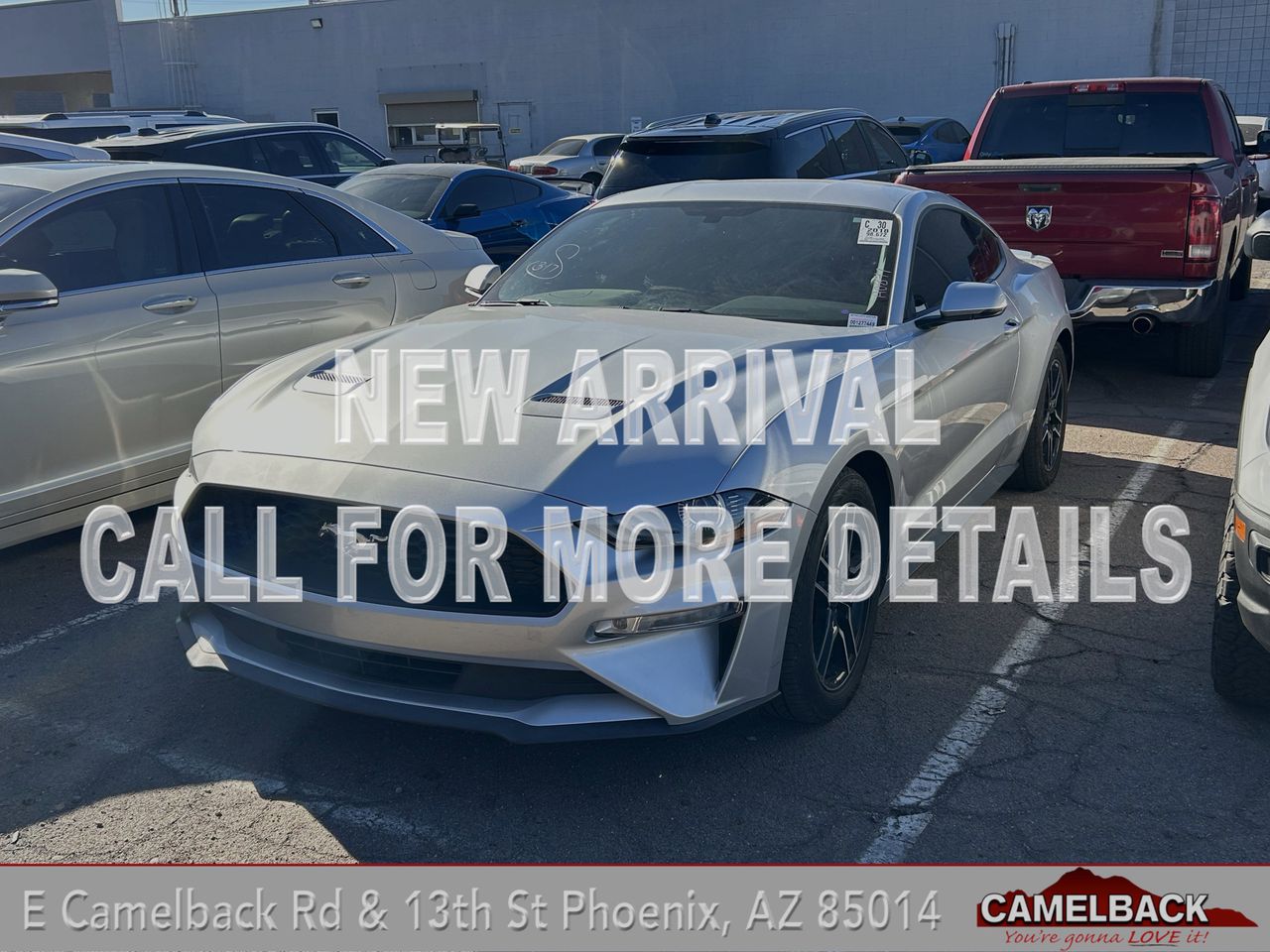 used 2018 Ford Mustang car, priced at $19,998