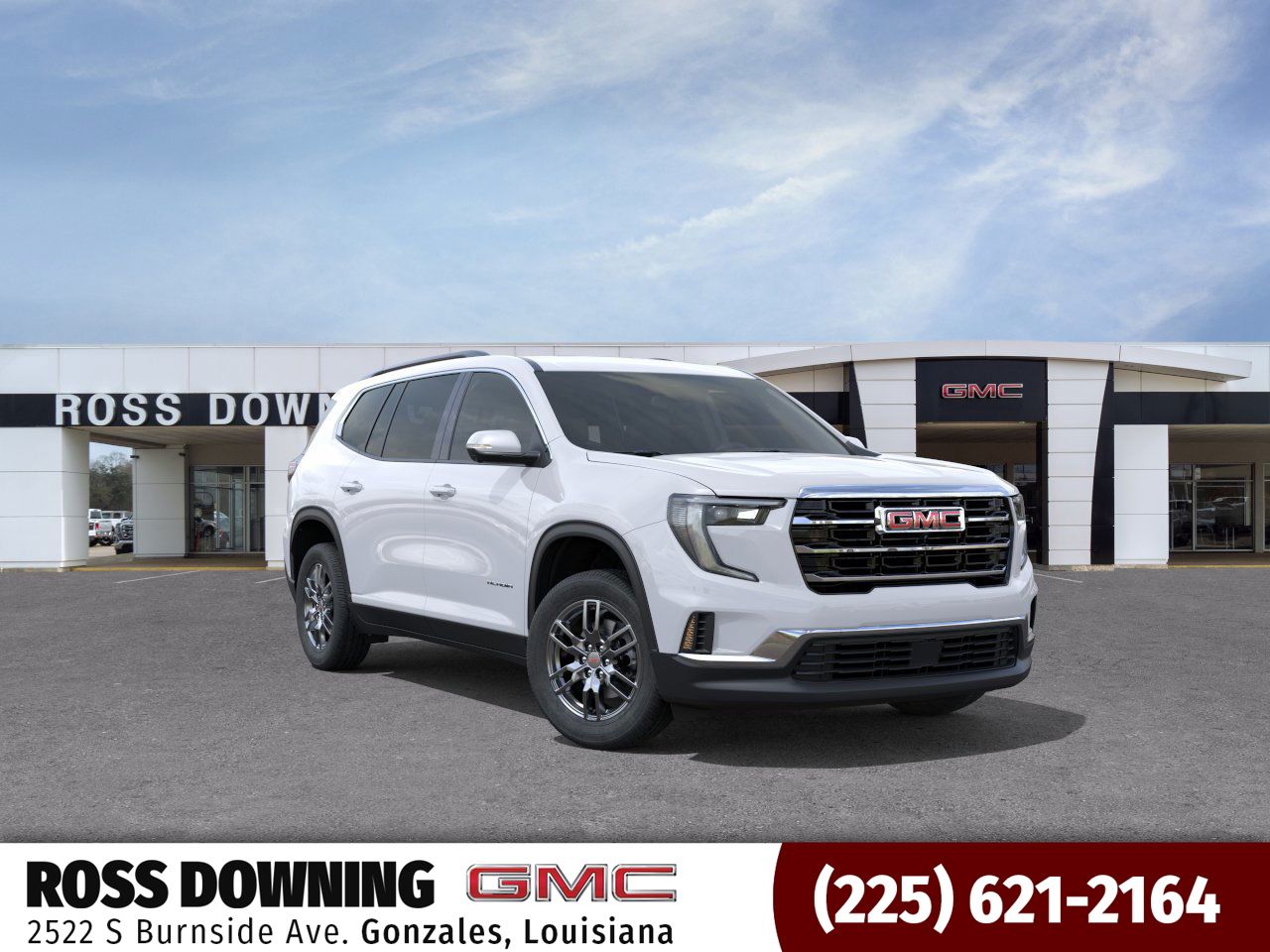 Summit White 2026 GMC Acadia Elevation FWD SUV / Crossover Front-Wheel Drive 8-Speed Automatic