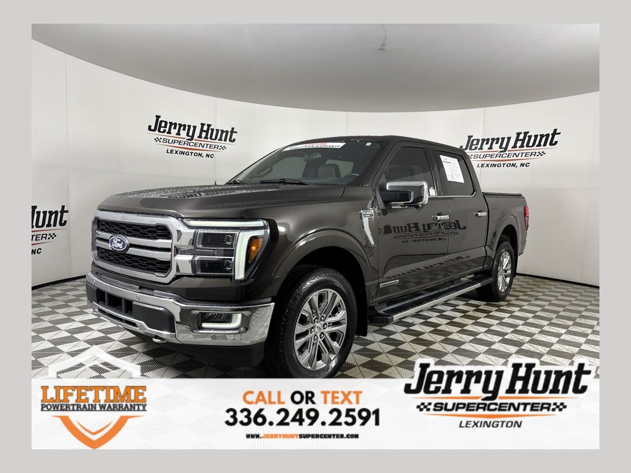 Bronze Metallic 2024 Ford F-150 Pickup Truck Four-Wheel Drive Automatic