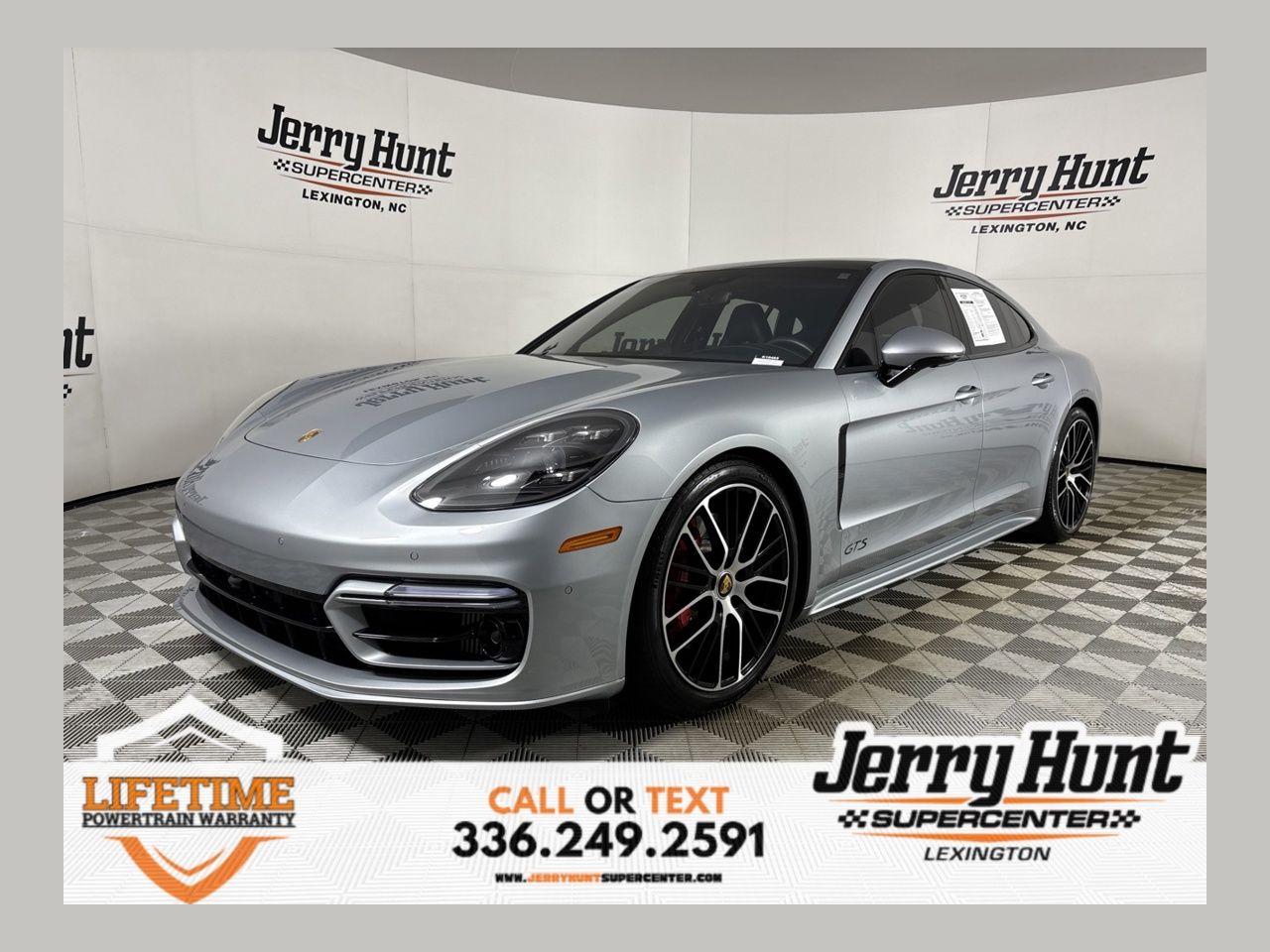 Dolomite Silver Metallic 2023 Porsche Panamera Sedan All-Wheel Drive 8-Speed Automatic
