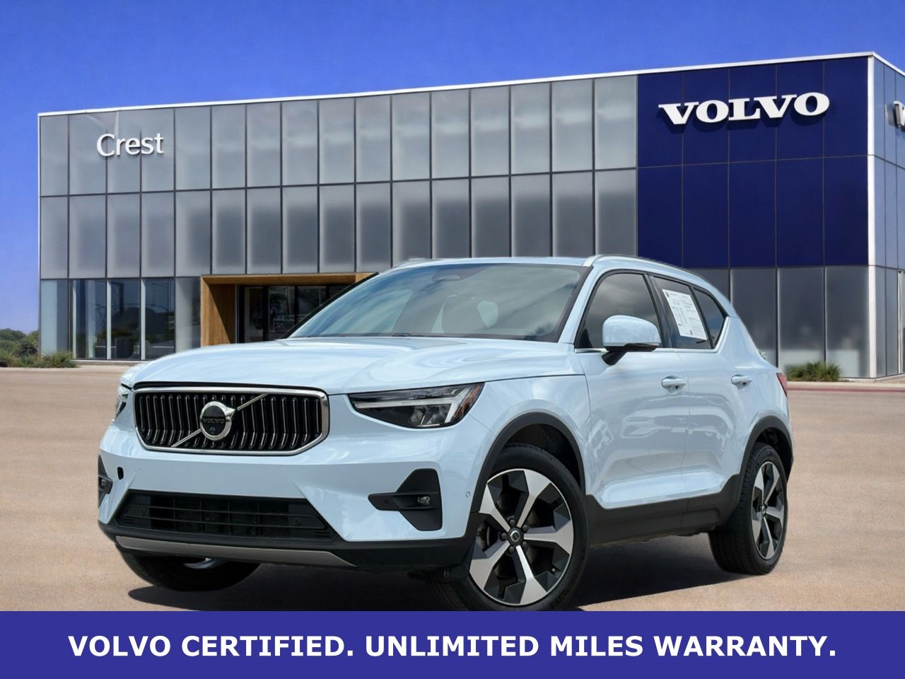 Cloud Blue 2025 Volvo XC40 B5 Plus Bright Theme AWD SUV / Crossover All-Wheel Drive Automatic