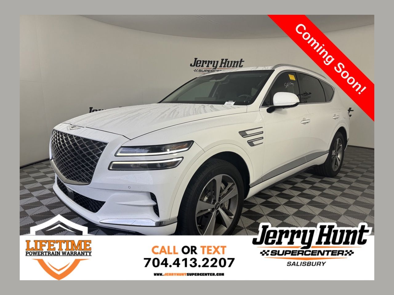 Alta White 2024 Genesis GV80 SUV / Crossover All-Wheel Drive 8-Speed Automatic