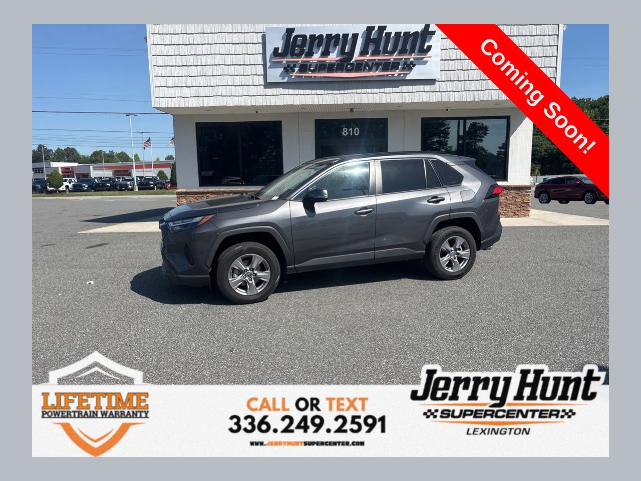 Magnetic Gray Metallic 2023 Toyota RAV4 XLE FWD SUV / Crossover Front-Wheel Drive 8-Speed Automatic