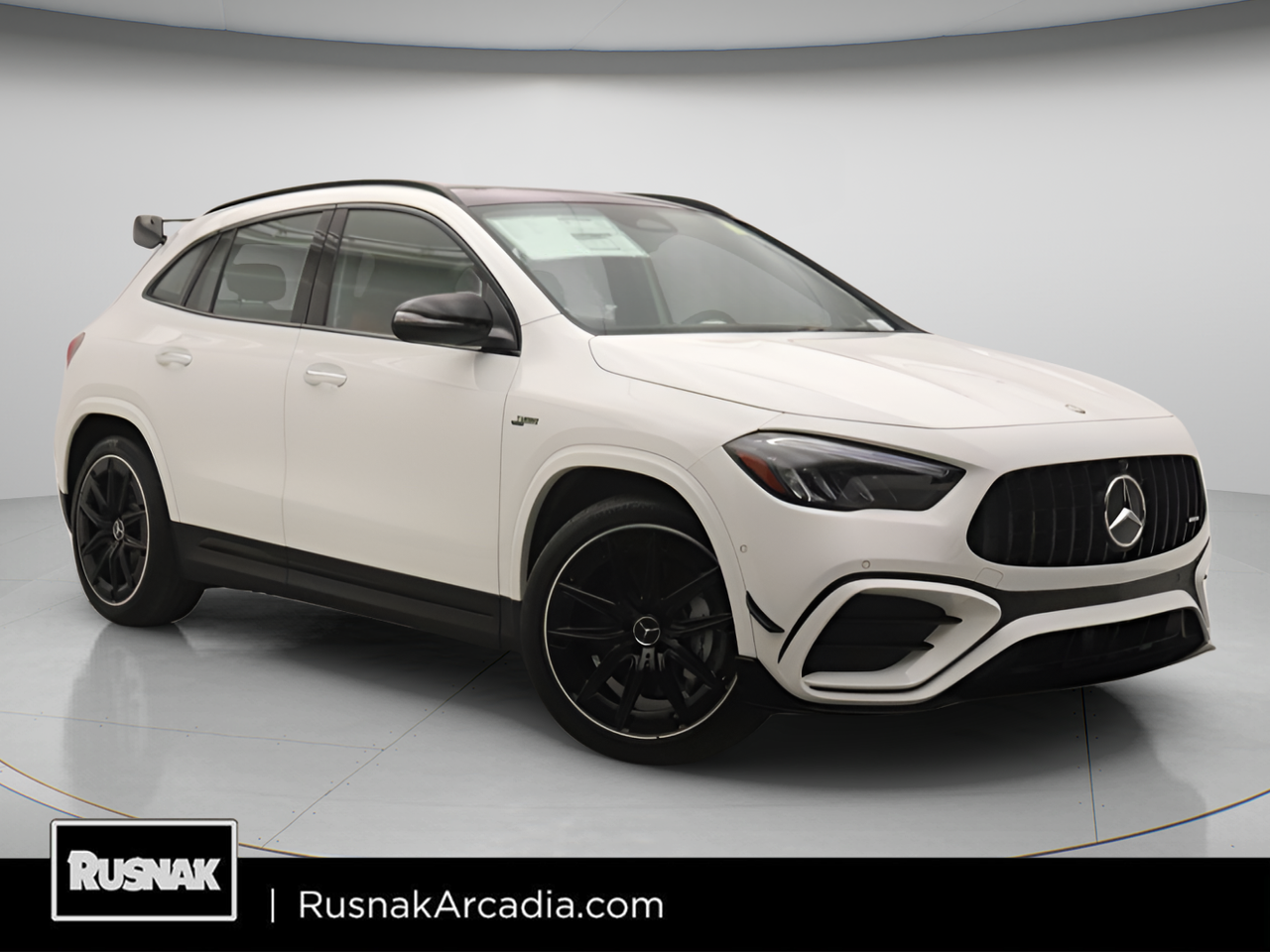 White 2026 Mercedes-Benz GLA AMG 35 4MATIC SUV / Crossover All-Wheel Drive 8-Speed Automatic