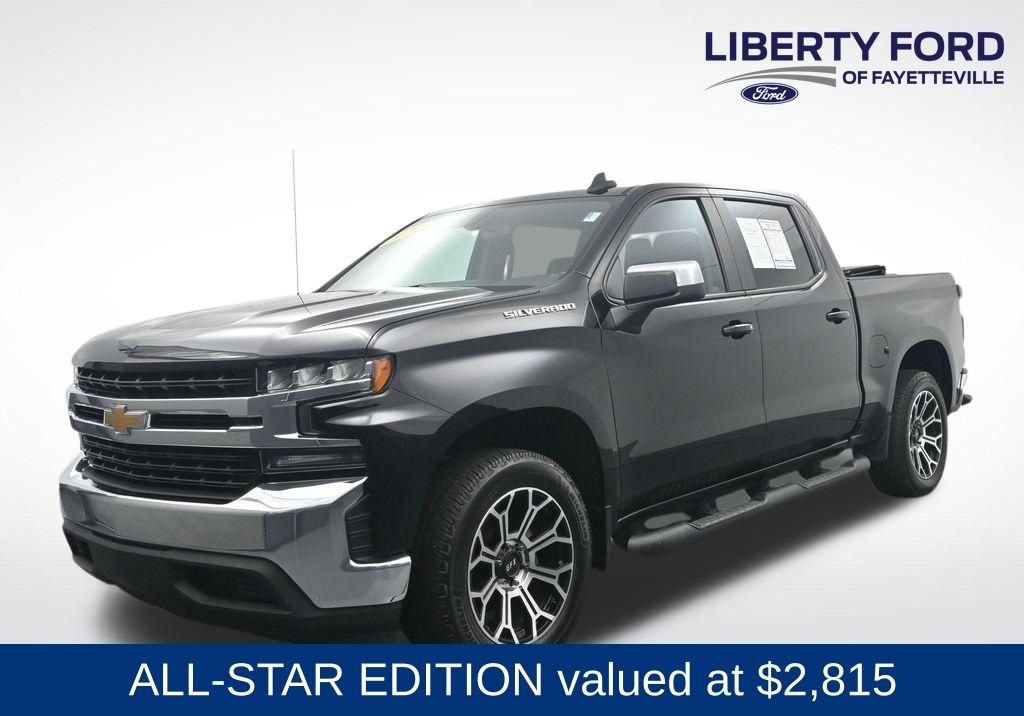 Black 2020 Chevrolet Silverado 1500 Pickup Truck 4X2 8-Speed Automatic