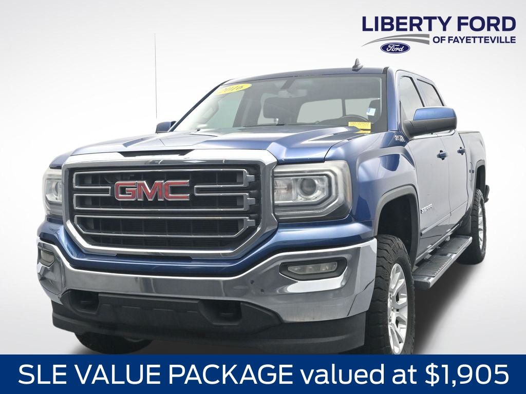 Stone Blue Metallic 2016 GMC Sierra 1500 Pickup Truck Four-Wheel Drive 6-Speed Automatic Overdrive