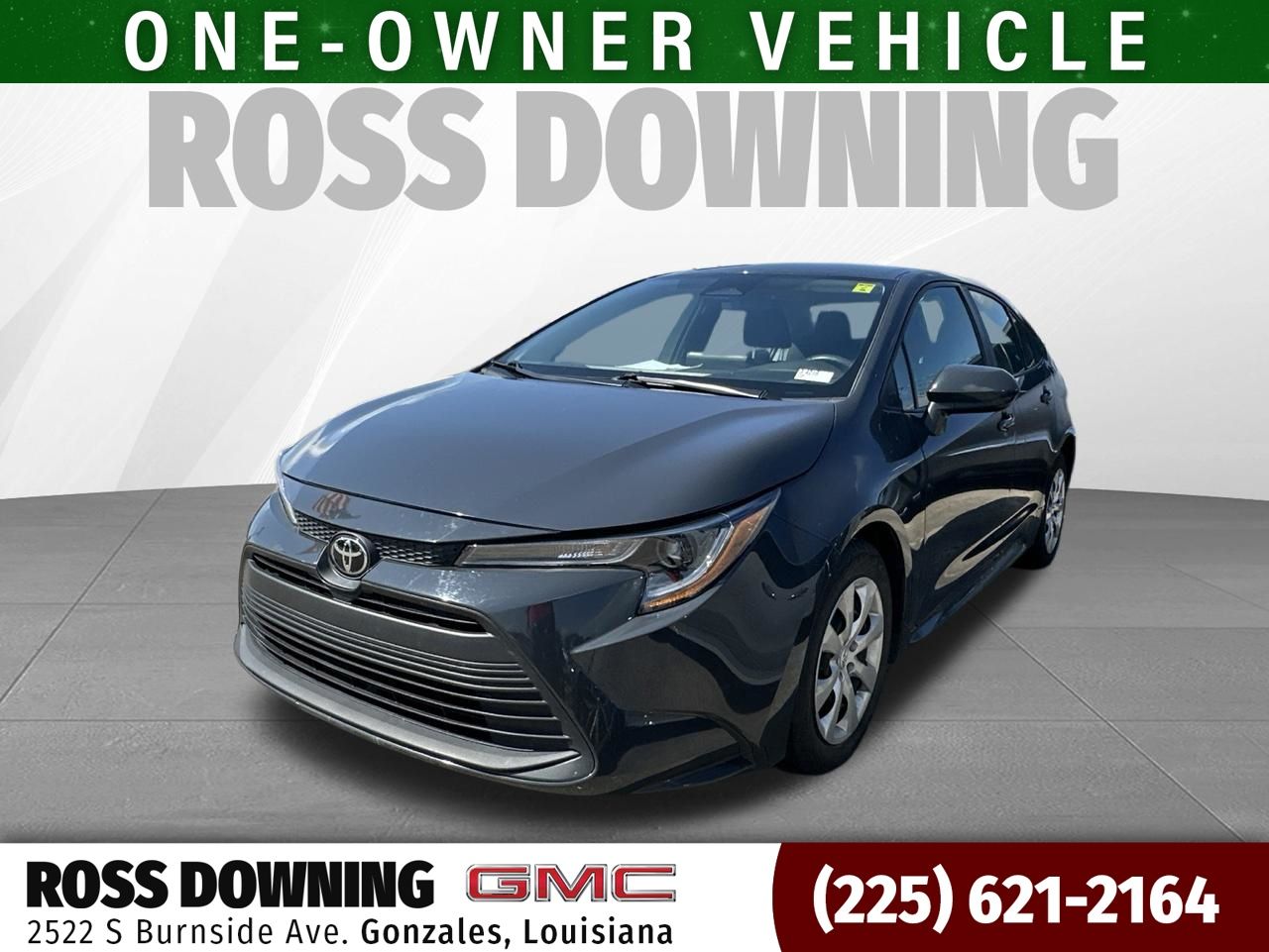 Underground 2024 Toyota Corolla Sedan Front-Wheel Drive Continuously Variable Transmission