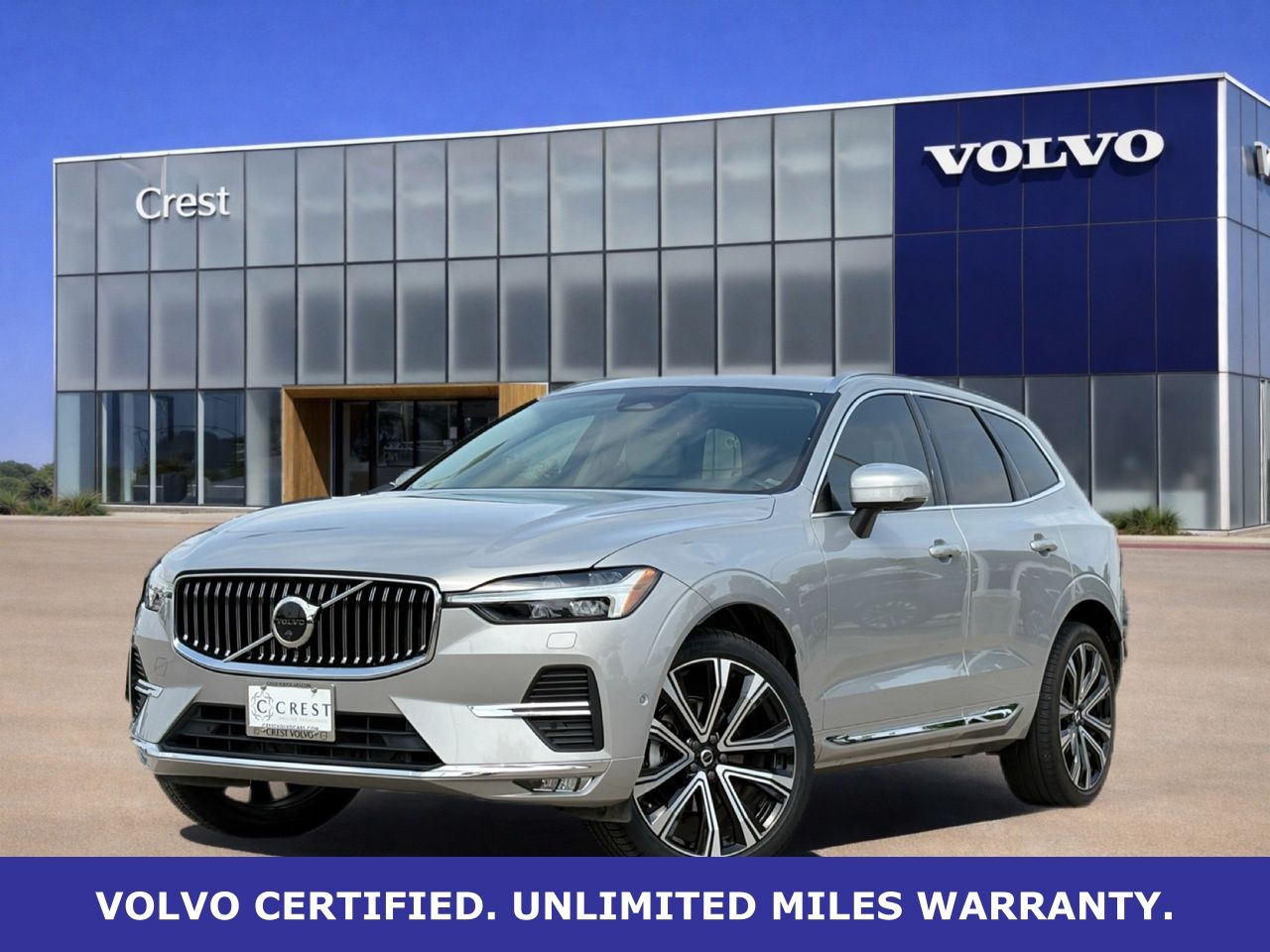Silver Dawn Metallic 2023 Volvo XC60 B5 Ultimate Bright Theme AWD SUV / Crossover All-Wheel Drive Automatic
