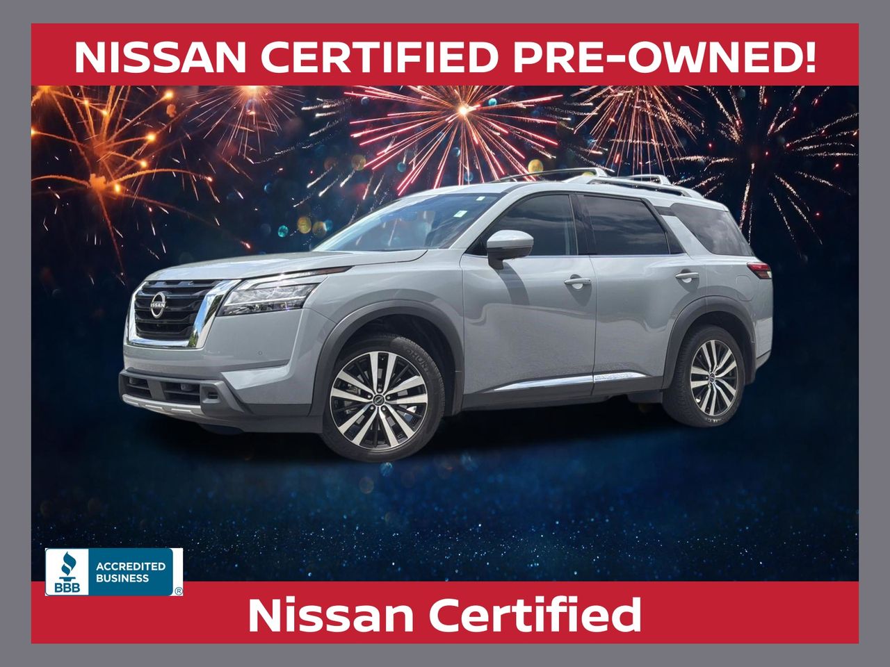Boulder Gray Pearl 2024 Nissan Pathfinder SUV / Crossover Front-Wheel Drive 9-Speed Automatic