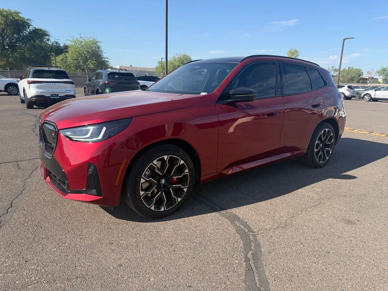 Vegas Red Metallic 2025 BMW X3 SUV / Crossover All-Wheel Drive 8-Speed Automatic