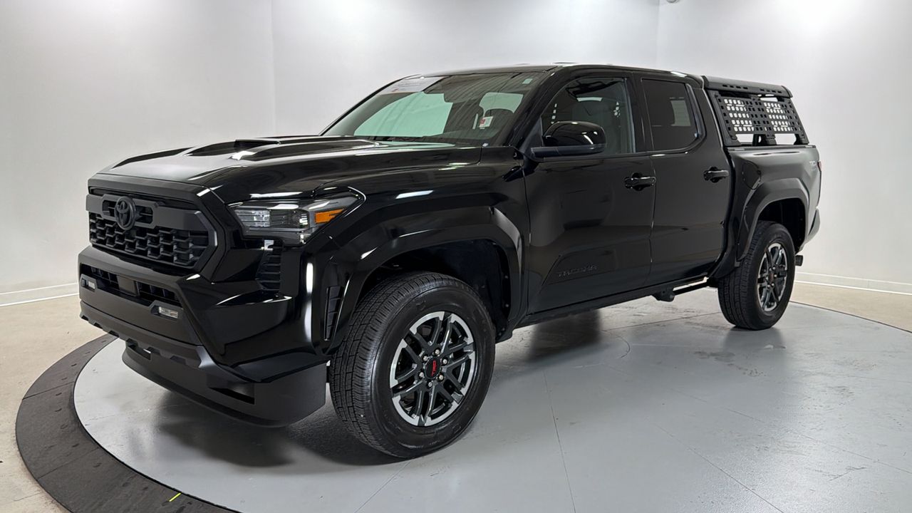Black 2025 Toyota Tacoma Pickup Truck Four-Wheel Drive 8-Speed Automatic
