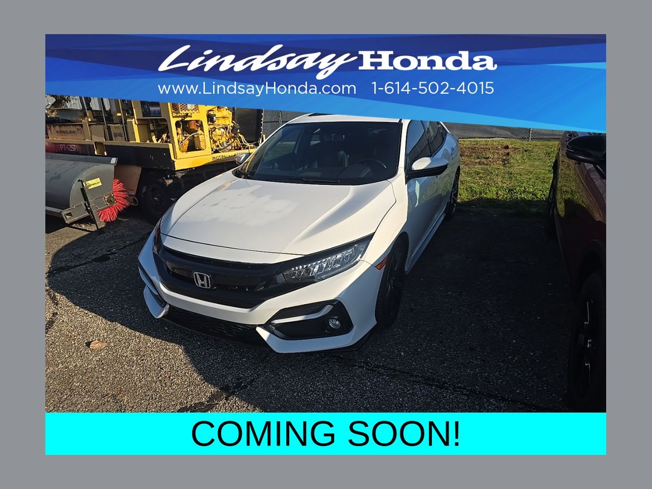 Platinum White Pearl 2021 Honda Civic Hatchback Hatchback Front-Wheel Drive Continuously Variable Transmission