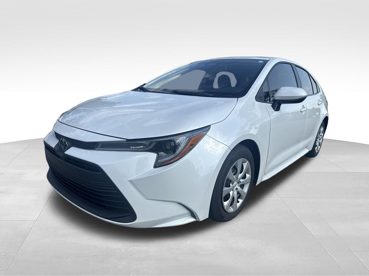 White (Wind Chill Pearl) 2025 Toyota Corolla Sedan Front-Wheel Drive Continuously Variable Transmission