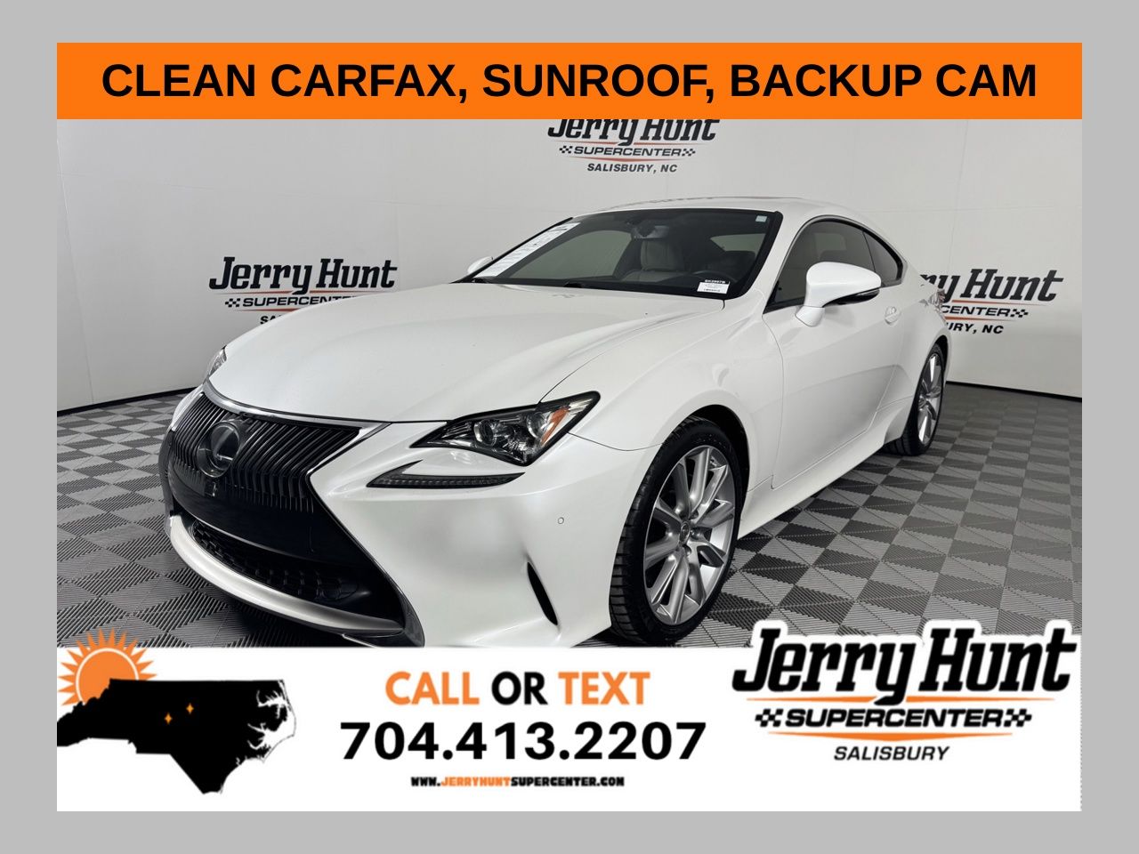 Starfire Pearl 2015 Lexus RC 350 RWD Coupe Rear-Wheel Drive 8-Speed Automatic