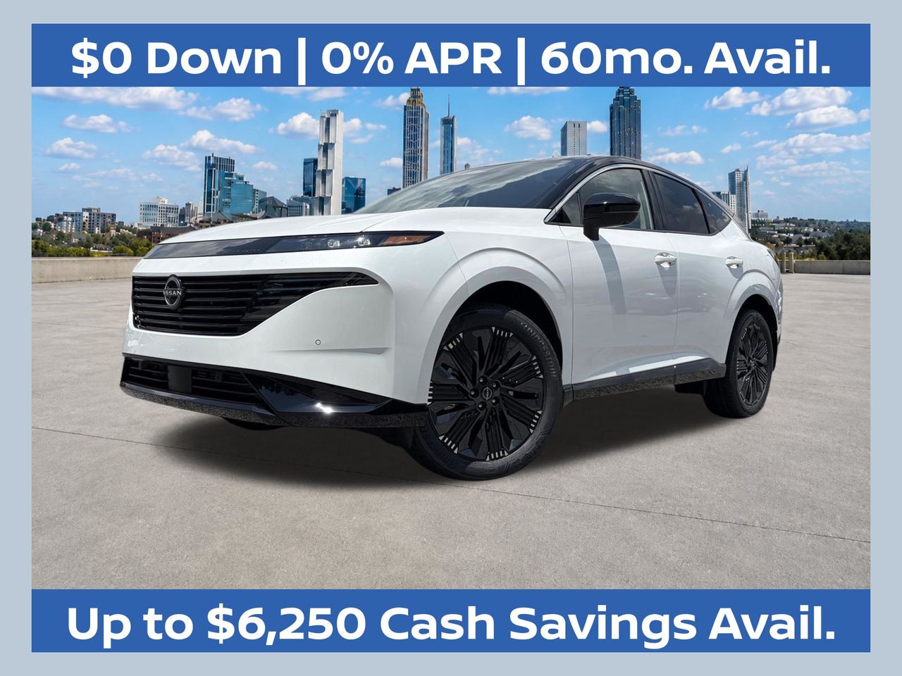 Everest White Pearl/Black 2026 Nissan Murano SUV / Crossover All-Wheel Drive 9-Speed Automatic
