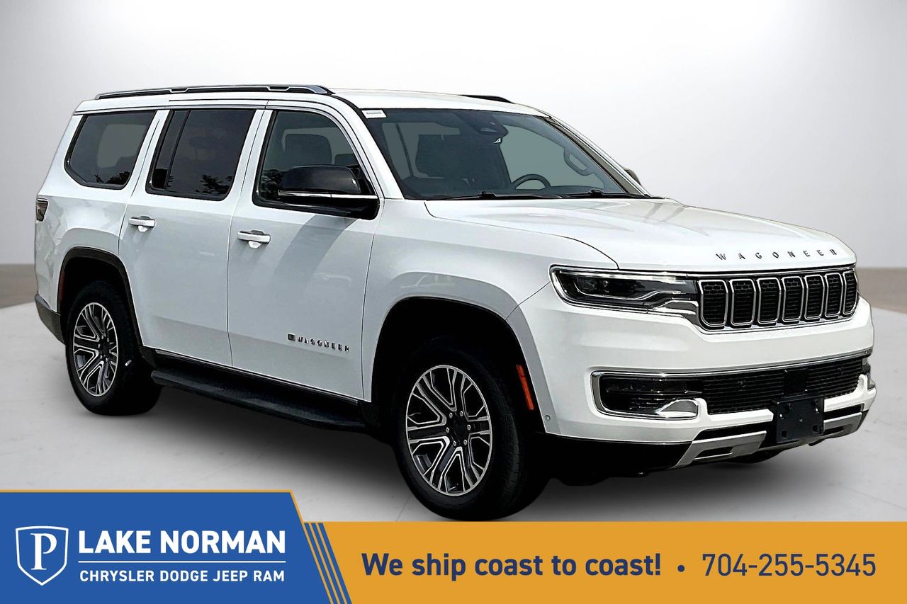 Bright White Clearcoat 2024 Jeep Wagoneer Series II 4WD SUV / Crossover Four-Wheel Drive 8-Speed Automatic