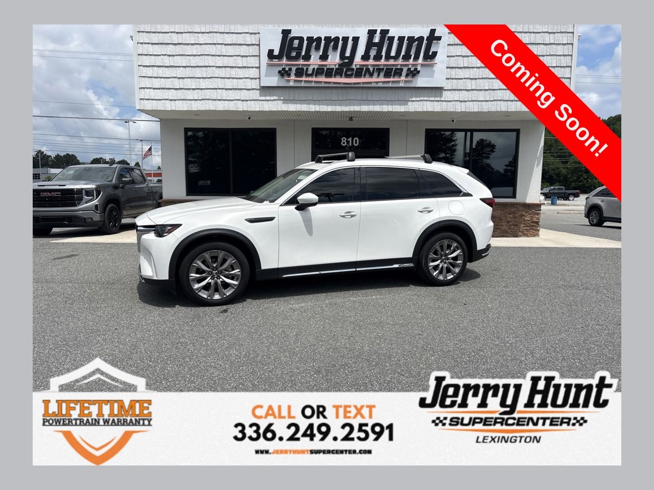 Rhodium White Premium 2024 Mazda CX-90 SUV / Crossover All-Wheel Drive 8-Speed Automatic