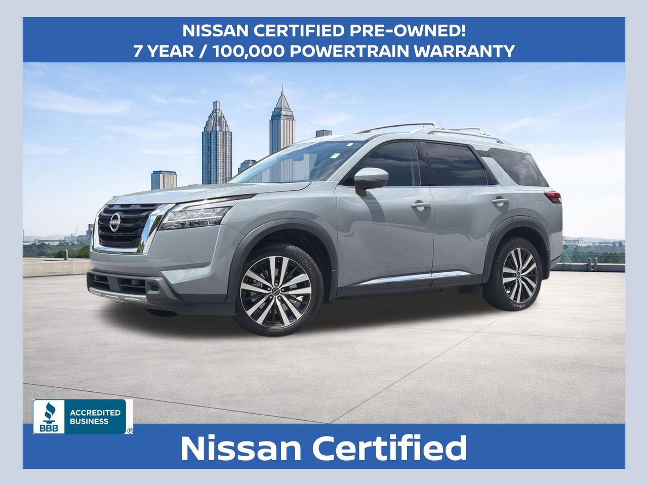 Boulder Gray Pearl 2024 Nissan Pathfinder SUV / Crossover Front-Wheel Drive 9-Speed Automatic