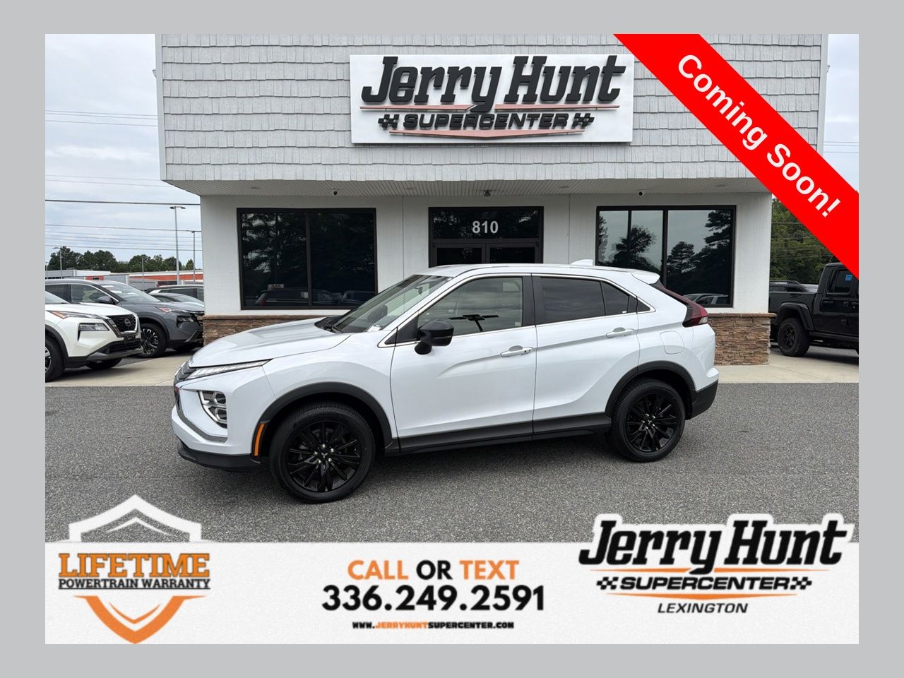 White 2024 Mitsubishi Eclipse Cross SUV / Crossover All-Wheel Drive Continuously Variable Transmission