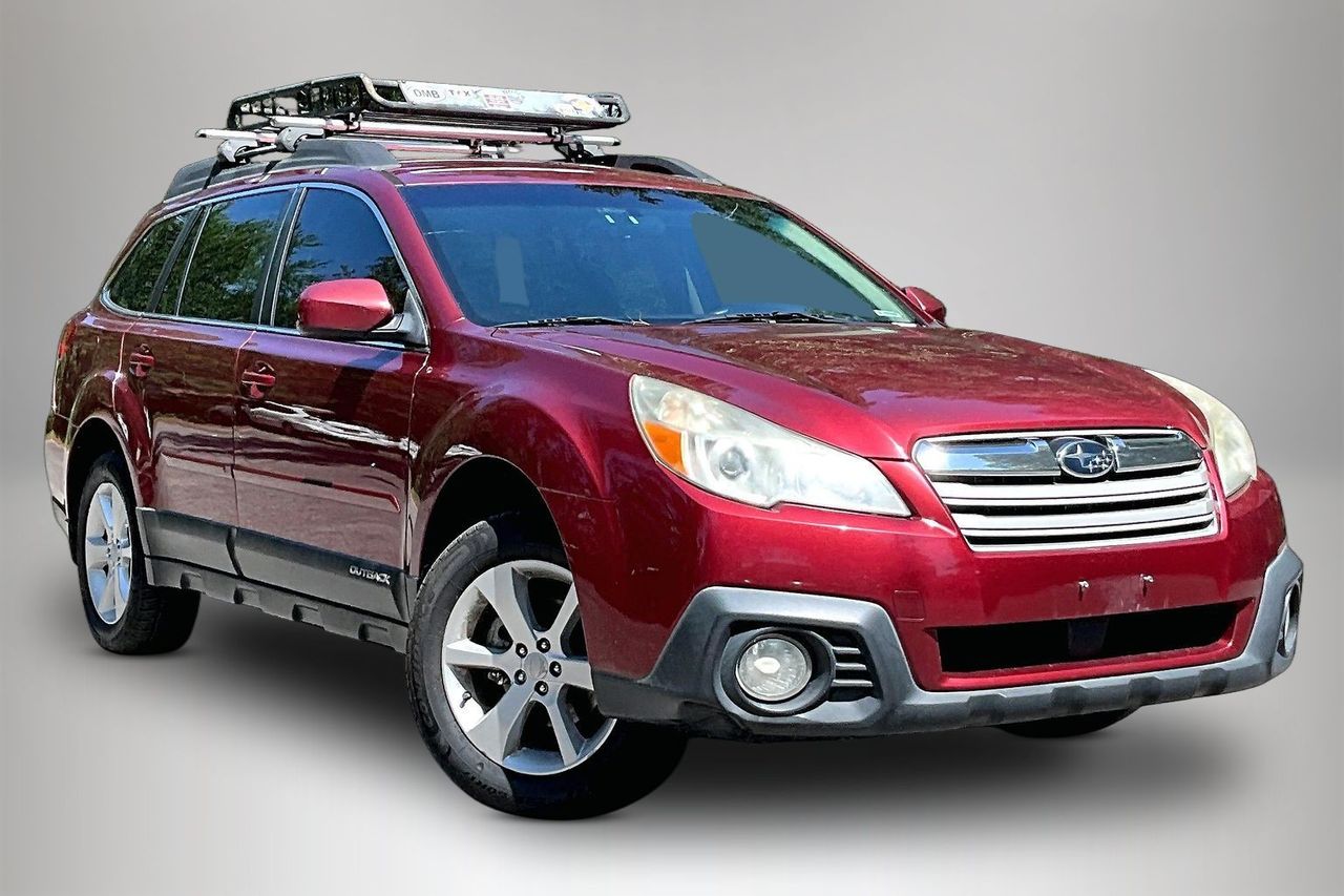 Venetian Red Pearl 2014 Subaru Outback Wagon All-Wheel Drive Continuously Variable Transmission