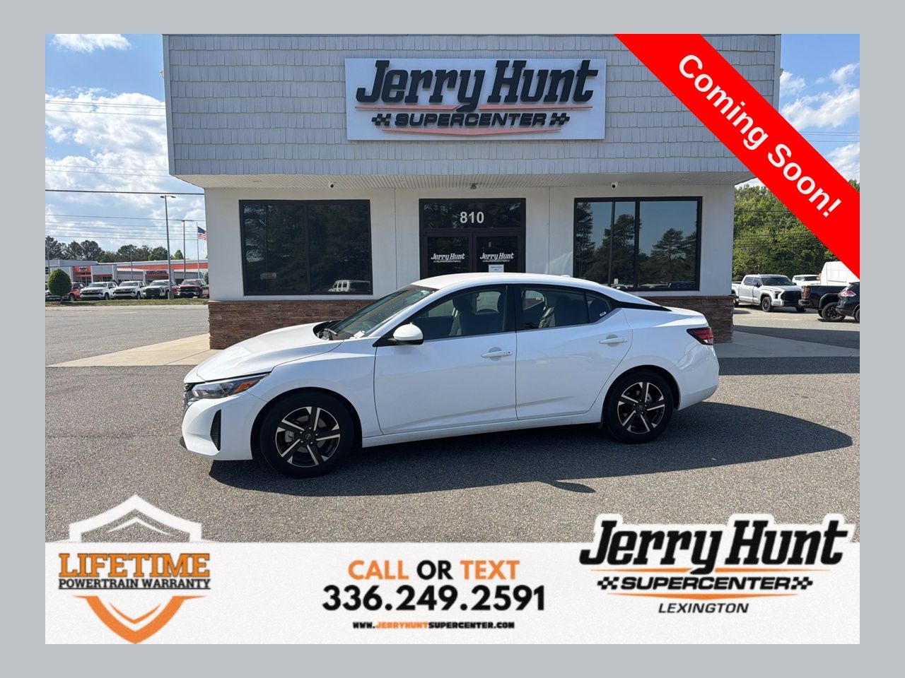 White (Fresh Powder) 2024 Nissan Sentra SV FWD Sedan Front-Wheel Drive Continuously Variable Transmission