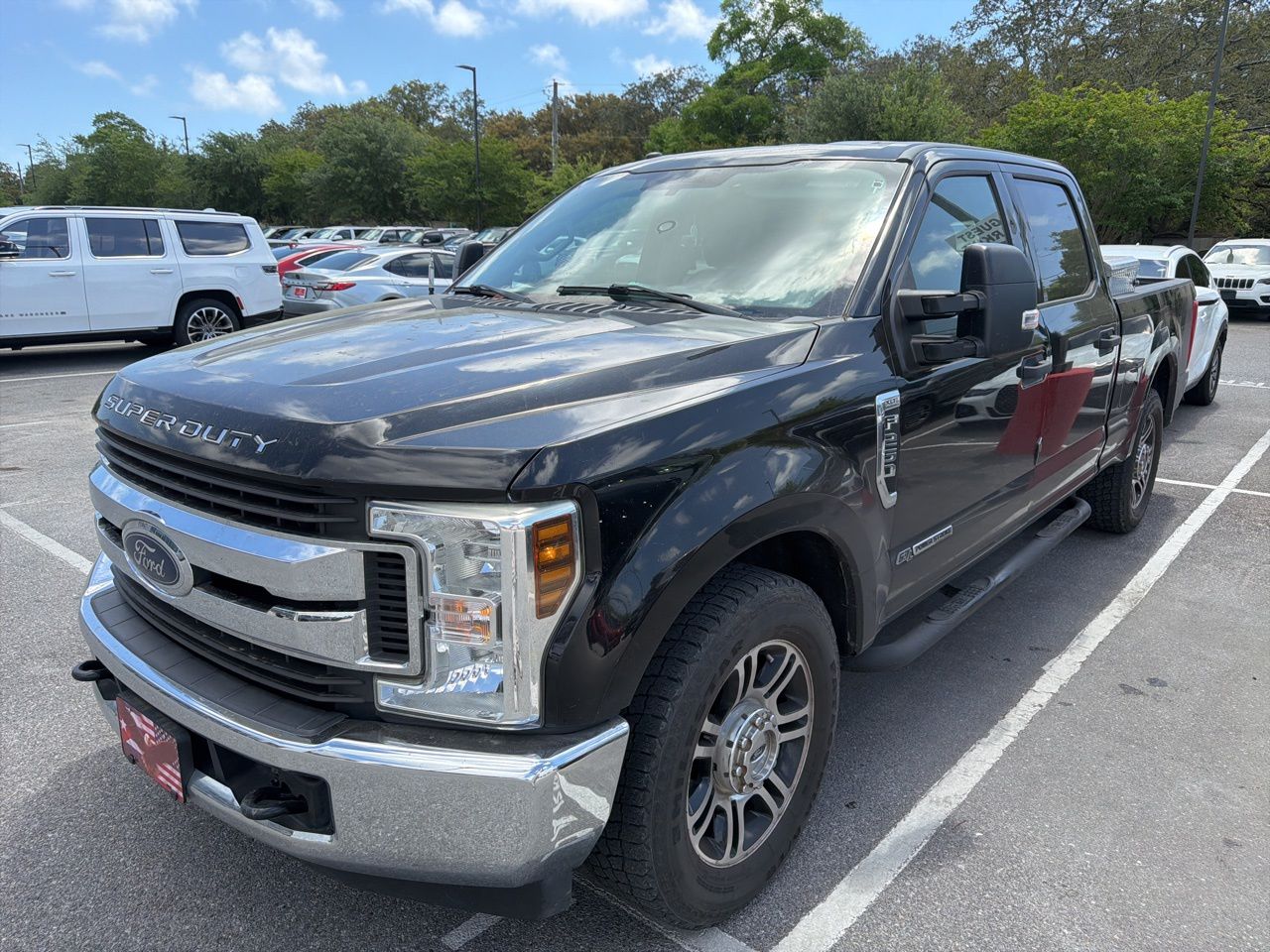 Shadow Black 2018 Ford F-250 Super Duty XLT Crew Cab RWD Pickup Truck 4X2 6-Speed Automatic