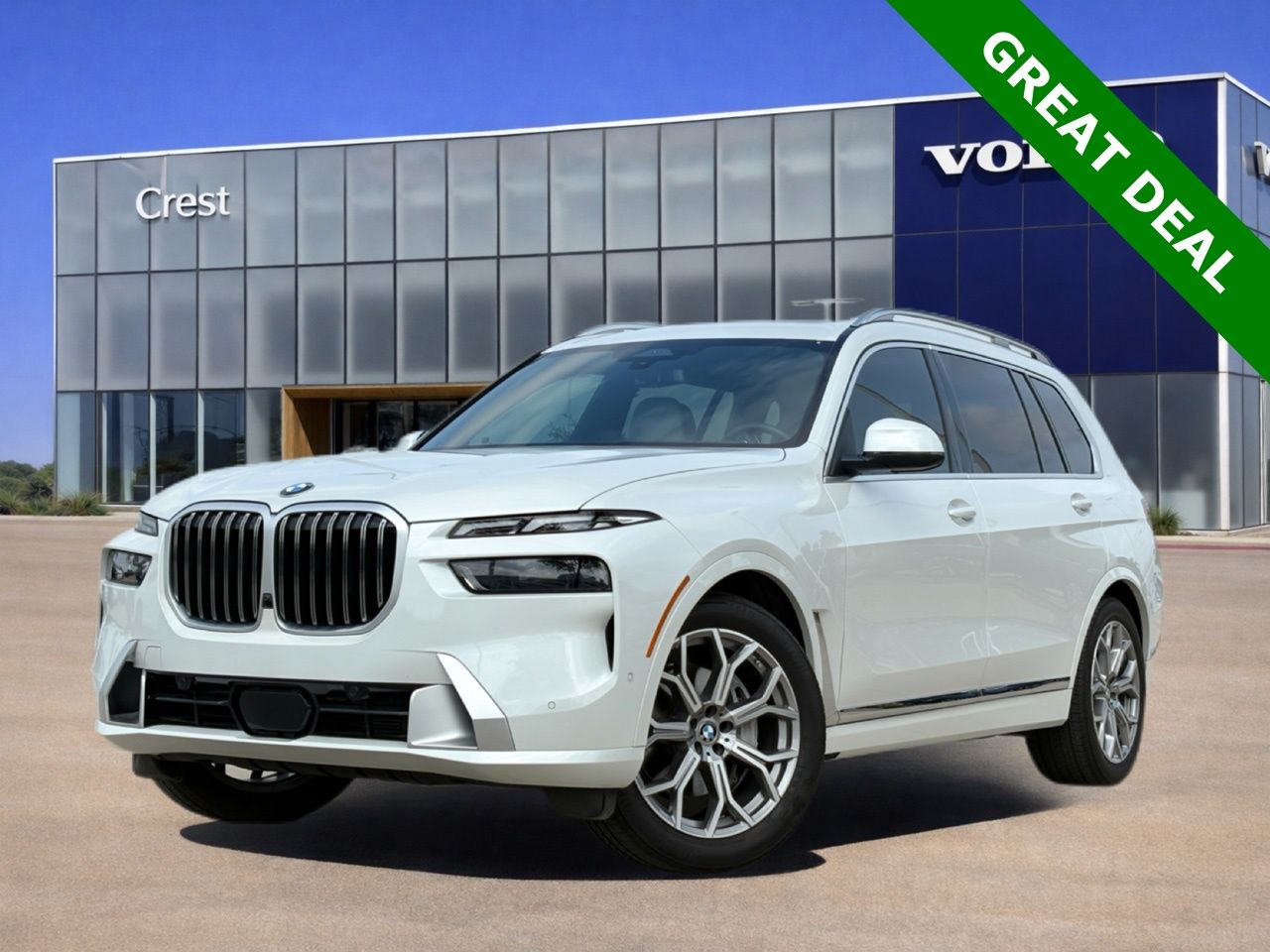 Mineral White Metallic 2025 BMW X7 xDrive40i AWD SUV / Crossover All-Wheel Drive 8-Speed Automatic