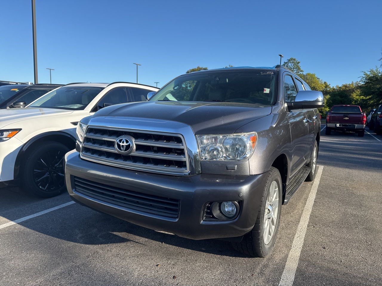 Magnetic Gray Metallic 2014 Toyota Sequoia Limited 4WD SUV / Crossover Four-Wheel Drive 6-Speed Automatic
