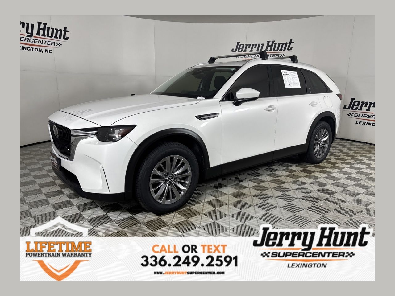 Rhodium White Premium 2024 Mazda CX-90 3.3 Turbo Preferred Plus AWD SUV / Crossover All-Wheel Drive 8-Speed Automatic