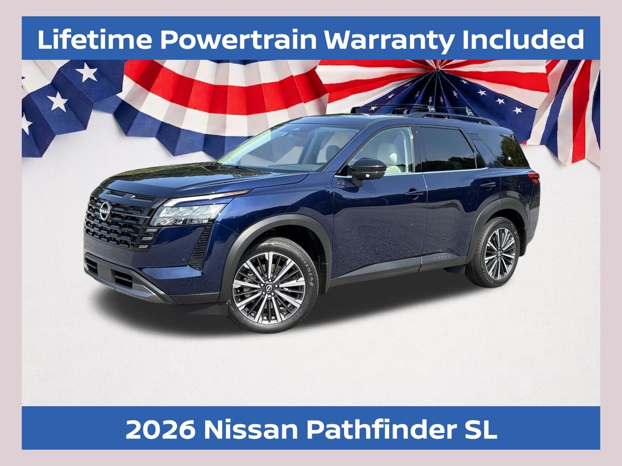 Deep Ocean Blue Pearl 2026 Nissan Pathfinder SUV / Crossover Front-Wheel Drive 9-Speed Automatic