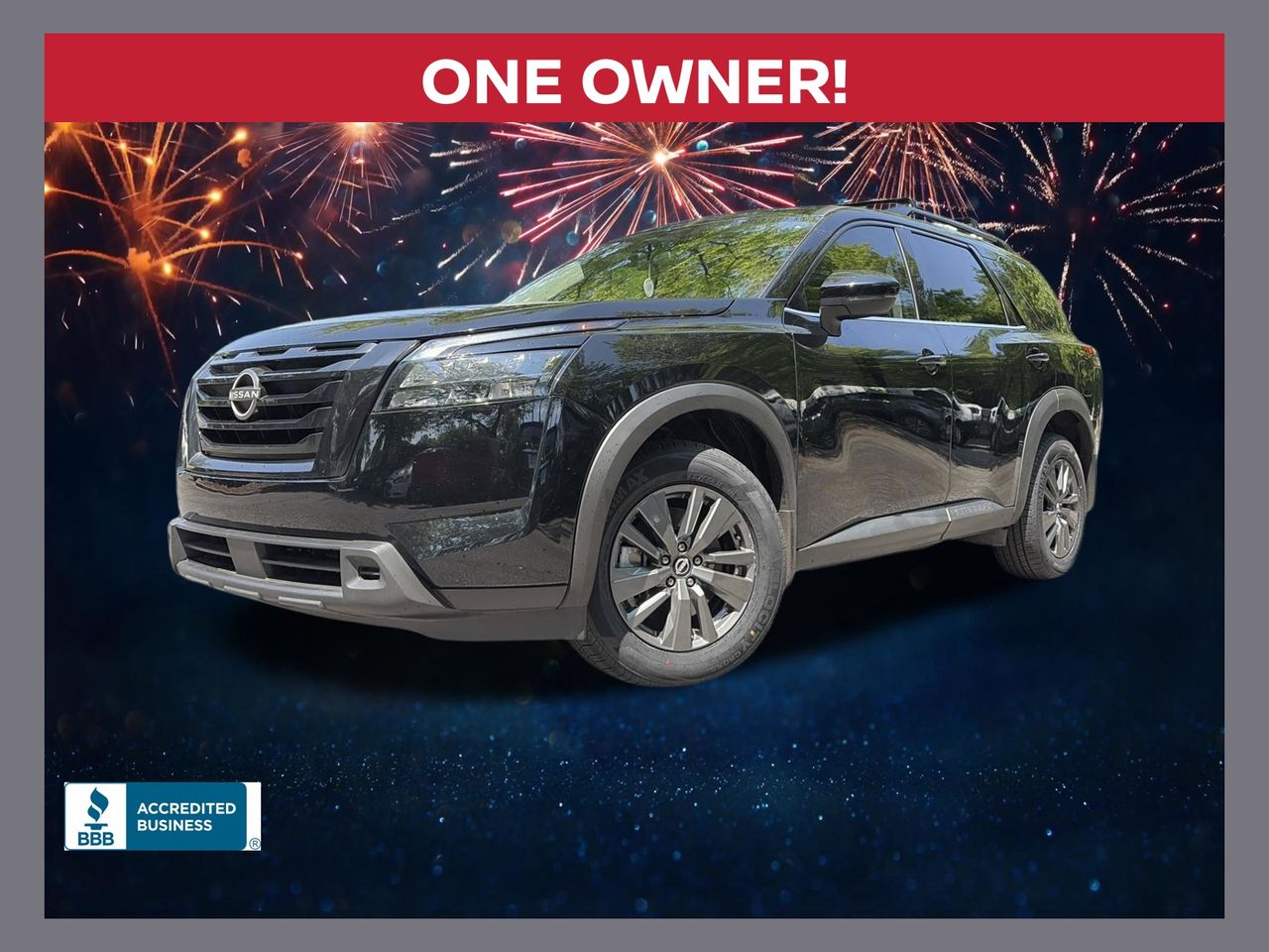 Super Black 2023 Nissan Pathfinder SUV / Crossover Front-Wheel Drive 9-Speed Automatic