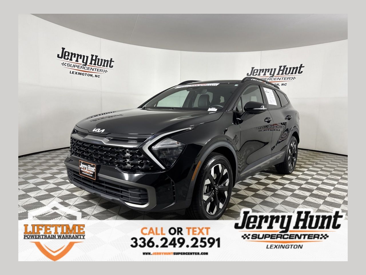 Ebony Black 2023 Kia Sportage SUV / Crossover All-Wheel Drive 8-Speed Automatic