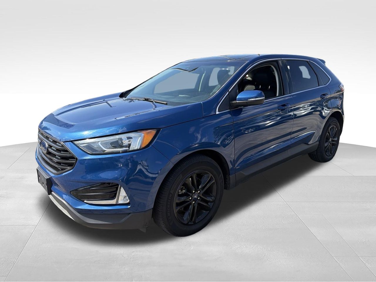 Blue Metallic 2020 Ford Edge SUV / Crossover Front-Wheel Drive 8-Speed Automatic