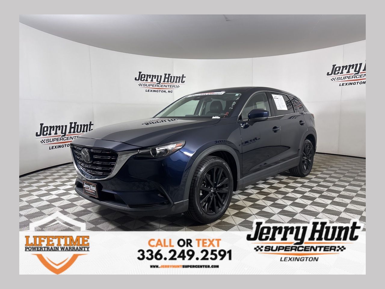 Deep Crystal Blue Mica 2023 Mazda CX-9 Touring Plus AWD SUV / Crossover All-Wheel Drive 6-Speed Automatic