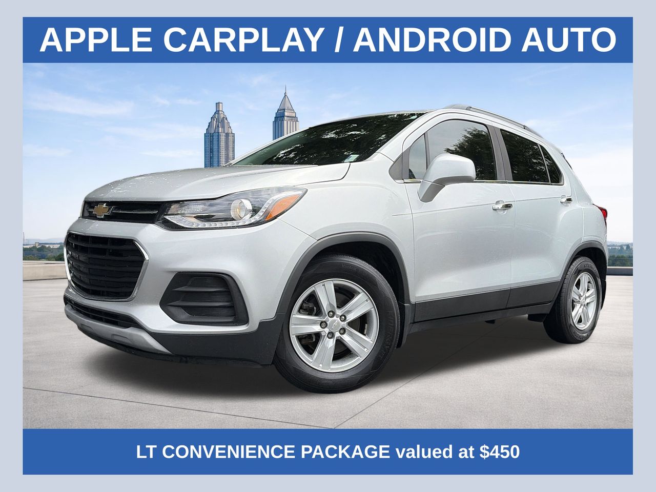 Silver Ice Metallic 2020 Chevrolet Trax LT FWD SUV / Crossover Front-Wheel Drive 6-Speed Automatic